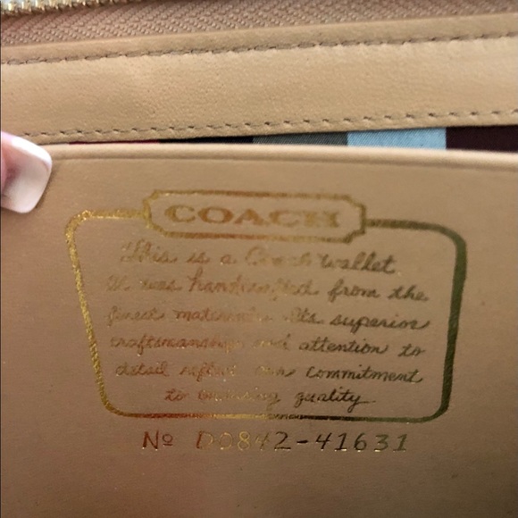 Coach signature wallet - Picture 5 of 8